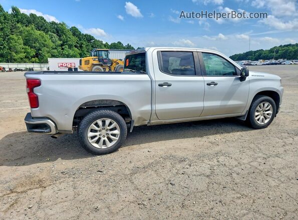 1GCPWBEK1MZ351035 2021 CHEVROLET SILVERADO Silver Tył prawy