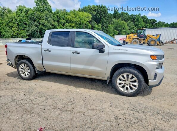 1GCPWBEK1MZ351035 2021 CHEVROLET SILVERADO Silver Przód prawy