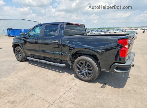 1GCPWBEK8NZ175909 2022 CHEVROLET SILVERADO Black Tył lewy