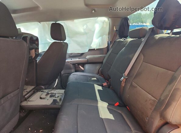 1GCPWCED0LZ153696 2020 CHEVROLET SILVERADO Red Rear seats view