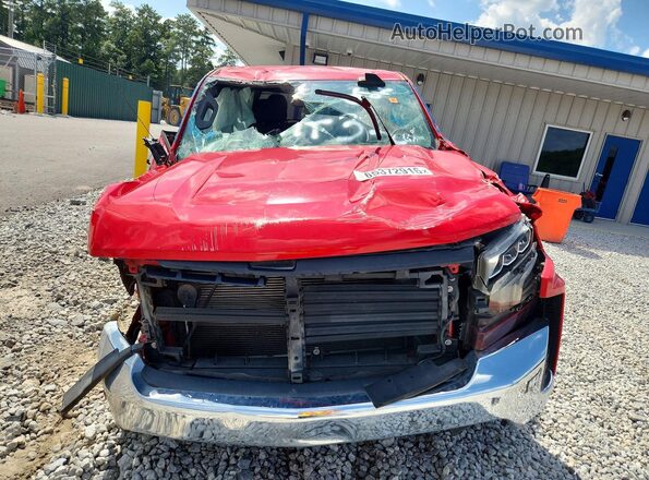 1GCPWCED0LZ153696 2020 CHEVROLET SILVERADO Red Front view