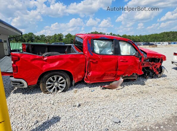 1GCPWCED0LZ153696 2020 CHEVROLET SILVERADO Red Rear right