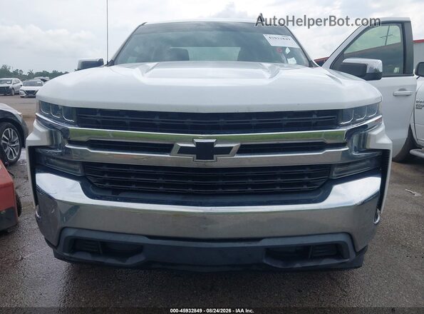 1GCPWCED2LZ173173 2020 CHEVROLET SILVERADO White Widok z przodu