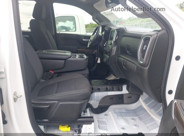 1GCPWCED2LZ173173 2020 CHEVROLET SILVERADO White Widok wnętrza z przodu