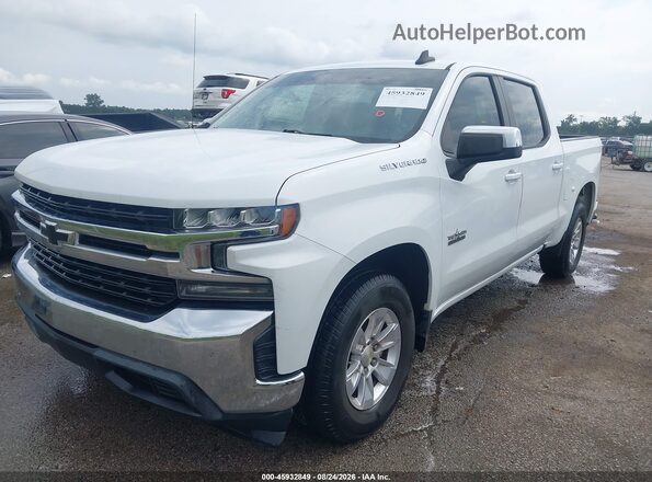 1GCPWCED2LZ173173 2020 CHEVROLET SILVERADO White Przód lewy