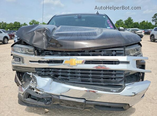 1GCPWCED4KZ143767 2019 CHEVROLET SILVERADO Brown Front view
