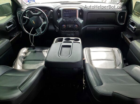 1GCPWCED4KZ143767 2019 CHEVROLET SILVERADO Brown Dashboard view