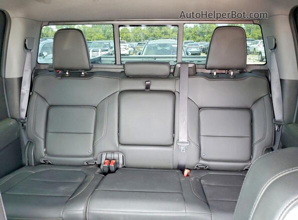 1GCPWCED4KZ143767 2019 CHEVROLET SILVERADO Brown Rear seats view