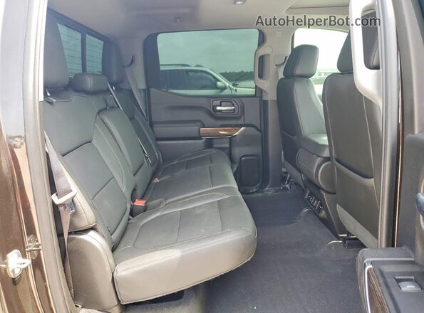 1GCPWCED4KZ143767 2019 CHEVROLET SILVERADO Brown Rear interior view