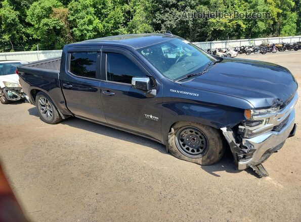 1GCPWCED4MZ362750 2021 CHEVROLET SILVERADO Blue Przód prawy