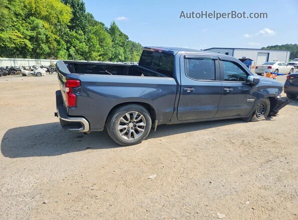 1GCPWCED4MZ362750 2021 CHEVROLET SILVERADO Blue Tył prawy