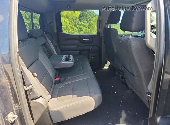 1GCPWCED4MZ362750 2021 CHEVROLET SILVERADO Blue Widok tylnych siedzeń