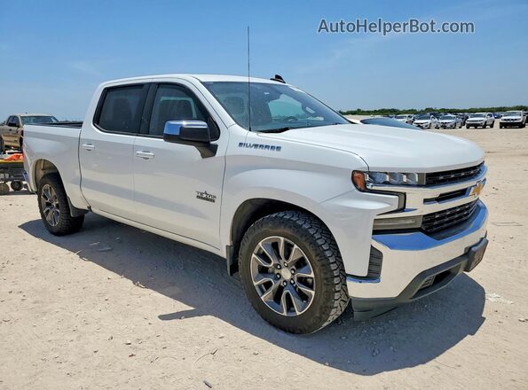 1GCPWCED5LZ161020 2020 CHEVROLET SILVERADO White Przód prawy