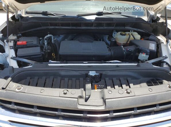 1GCPWCED5LZ161020 2020 CHEVROLET SILVERADO White Widok wnętrza z tyłu