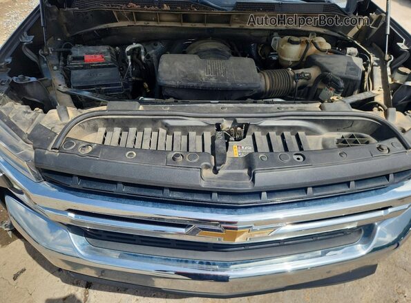 1GCPWCED5NZ159190 2022 CHEVROLET SILVERADO Серый Вид задней части салона