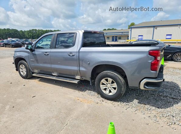 1GCPWCED5NZ159190 2022 CHEVROLET SILVERADO Серый Задняя левая четверть