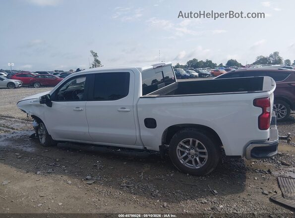 1GCPWCEDXLZ334191 2020 CHEVROLET SILVERADO White Widok wnętrza z tyłu