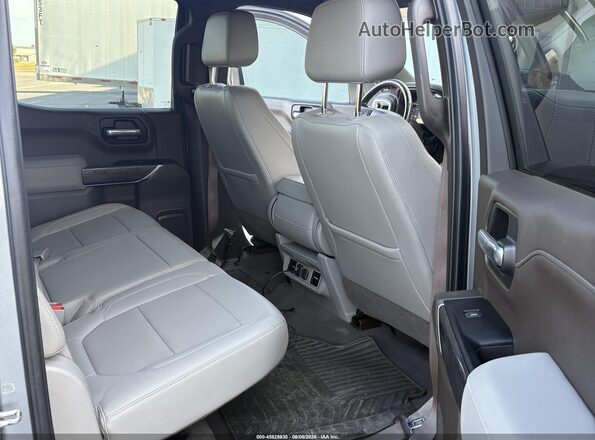 1GCPWEED4KZ315601 2019 CHEVROLET SILVERADO Gray VIN sticker view