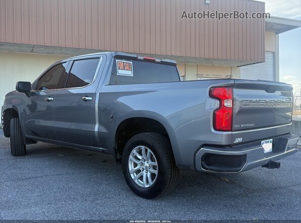 1GCPWEED4KZ315601 2019 CHEVROLET SILVERADO Gray Rear left