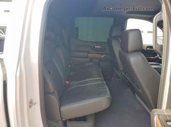 1GCPWFEDXKZ205769 2019 CHEVROLET SILVERADO White Вид задніх сидінь