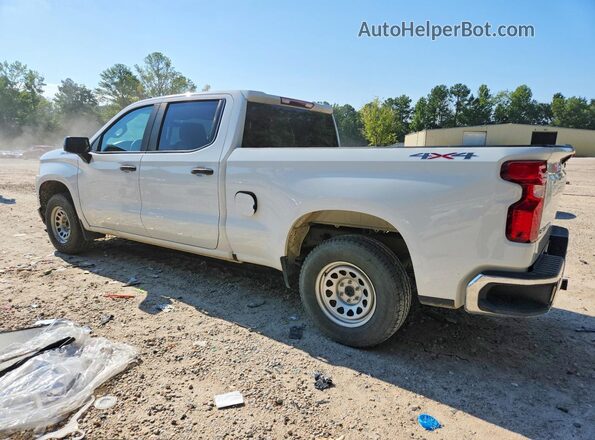 1GCPYAEH0LZ295595 2020 CHEVROLET SILVERADO Белый Задняя левая четверть