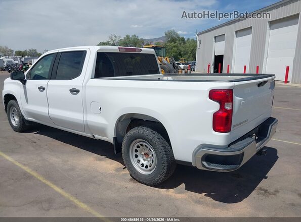 1GCPYAEHXMZ340401 2021 CHEVROLET SILVERADO White Задня ліва чверть