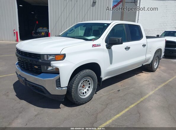 1GCPYAEHXMZ340401 2021 CHEVROLET SILVERADO White Передня ліва чверть