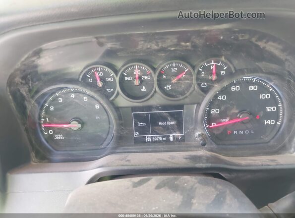 1GCPYAEHXMZ340401 2021 CHEVROLET SILVERADO White Вид задніх сидінь