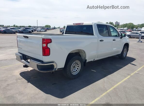 1GCPYAEHXMZ340401 2021 CHEVROLET SILVERADO White Задня права чверть