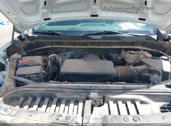 1GCPYAEHXMZ340401 2021 CHEVROLET SILVERADO White Вид ззаду