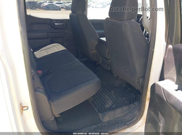 1GCPYAEHXMZ340401 2021 CHEVROLET SILVERADO White Вид наклейки з VIN-кодом