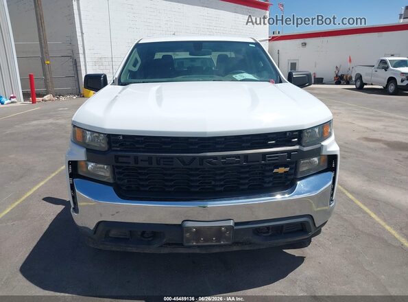 1GCPYAEHXMZ340401 2021 CHEVROLET SILVERADO White Панорамний вид салону 360°
