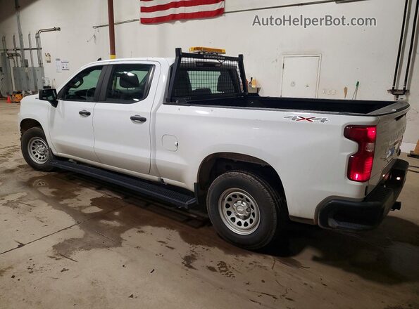 1GCPYAEK4LZ294994 2020 CHEVROLET SILVERADO White უკანა მარცხენა
