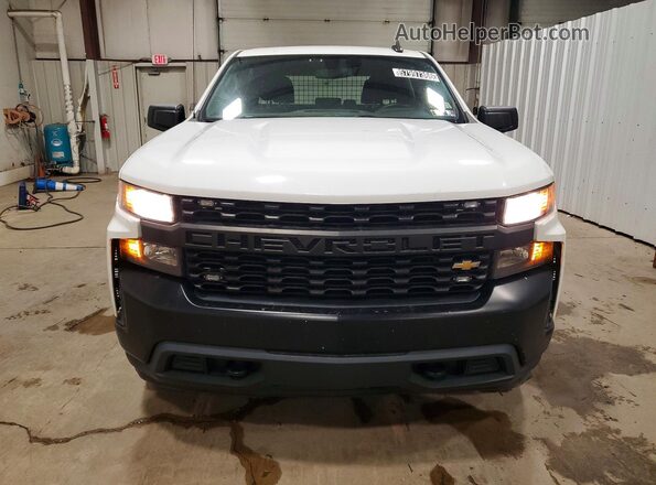 1GCPYAEK4LZ294994 2020 CHEVROLET SILVERADO White წინა ხედი