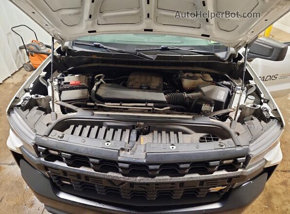 1GCPYAEK4LZ294994 2020 CHEVROLET SILVERADO White უკანა სალონის ხედი