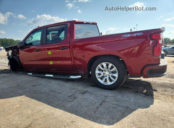 1GCPYBEH3LZ296715 2020 CHEVROLET SILVERADO Red Задня ліва чверть