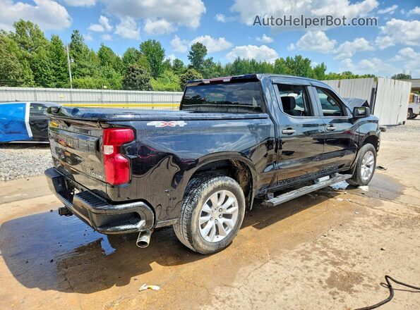 1GCPYBEH6LZ299947 2020 CHEVROLET SILVERADO Черный Задняя правая четверть