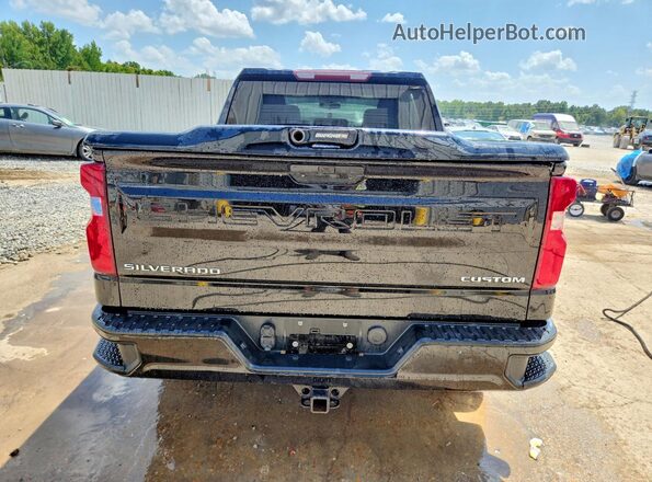 1GCPYBEH6LZ299947 2020 CHEVROLET SILVERADO Черный Вид сзади