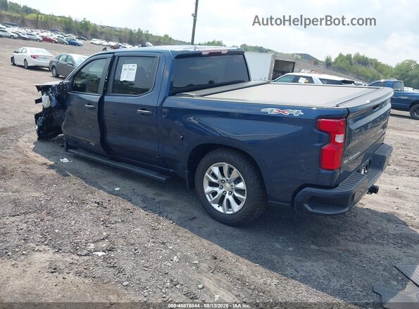 1GCPYBEK4MZ234138 2021 CHEVROLET SILVERADO Blue Հետևի ձախ