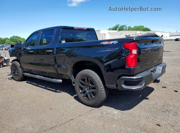 1GCPYBEK6MZ324407 2021 CHEVROLET SILVERADO Черный Задняя левая четверть