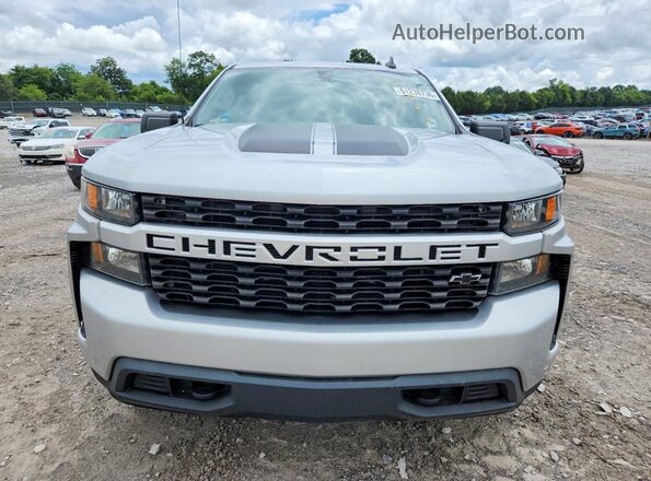 1GCPYBEK7MZ276741 2021 CHEVROLET SILVERADO Серебряный Вид спереди