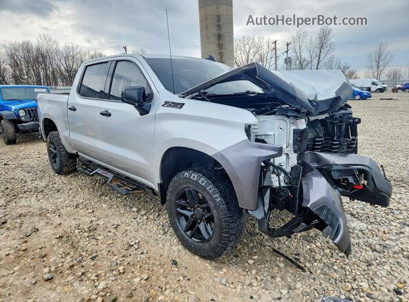 1GCPYCEF0MZ277027 2021 CHEVROLET SILVERADO Silver Przód prawy