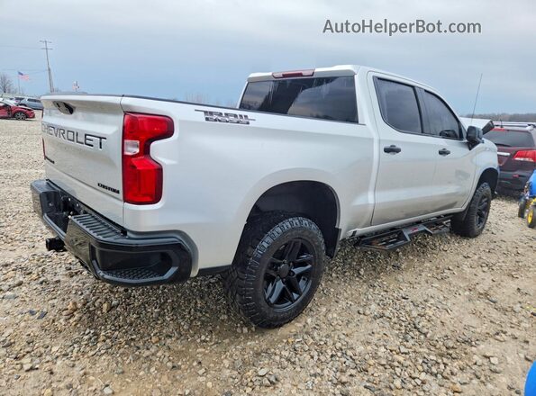 1GCPYCEF0MZ277027 2021 CHEVROLET SILVERADO Silver Tył prawy