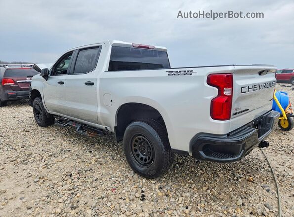1GCPYCEF0MZ277027 2021 CHEVROLET SILVERADO Silver Tył lewy
