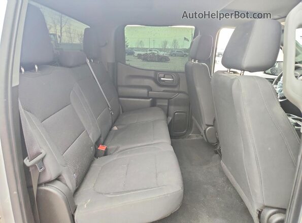 1GCPYCEF0MZ277027 2021 CHEVROLET SILVERADO Silver Widok tylnych siedzeń