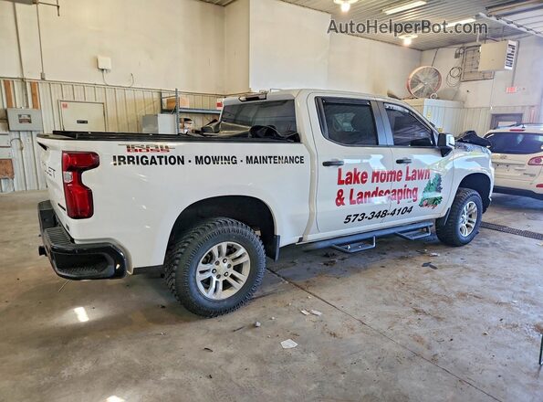1GCPYCEF1KZ214483 2019 CHEVROLET SILVERADO White Trasero derecho