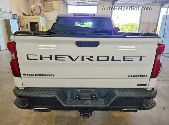 1GCPYCEF1KZ214483 2019 CHEVROLET SILVERADO White Vista trasera