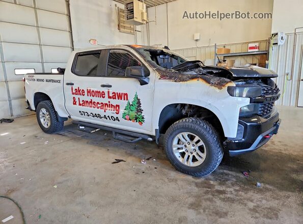 1GCPYCEF1KZ214483 2019 CHEVROLET SILVERADO White Delantero derecho