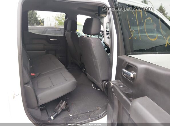 1GCPYCEF2KZ171093 2019 CHEVROLET SILVERADO White Widok naklejki z numerem VIN