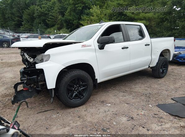 1GCPYCEF2KZ171093 2019 CHEVROLET SILVERADO White Przód lewy